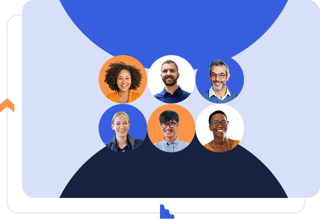 A group of portraits