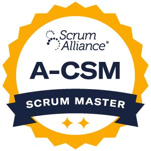 Advanced Certified ScrumMaster badge