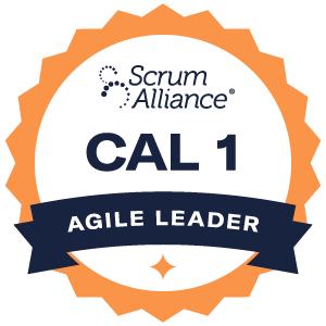 Scrum Alliance CAL 1 badge