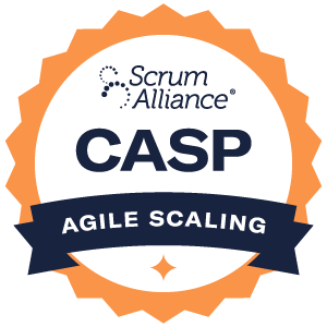 Scrum Alliance Certified Agile Skills-Scaling 1 badge