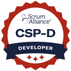 Certified Scrum Professional - Developer badge image