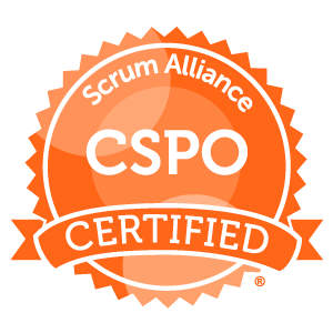 Badge for Certified Scrum Product Owner
