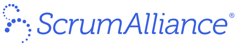 Scrum Alliance logo blue