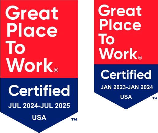 Great Place to Work Award Great Place to Work Awards for Jan 2023 to Jan 2024, and July 2024 to July 2025